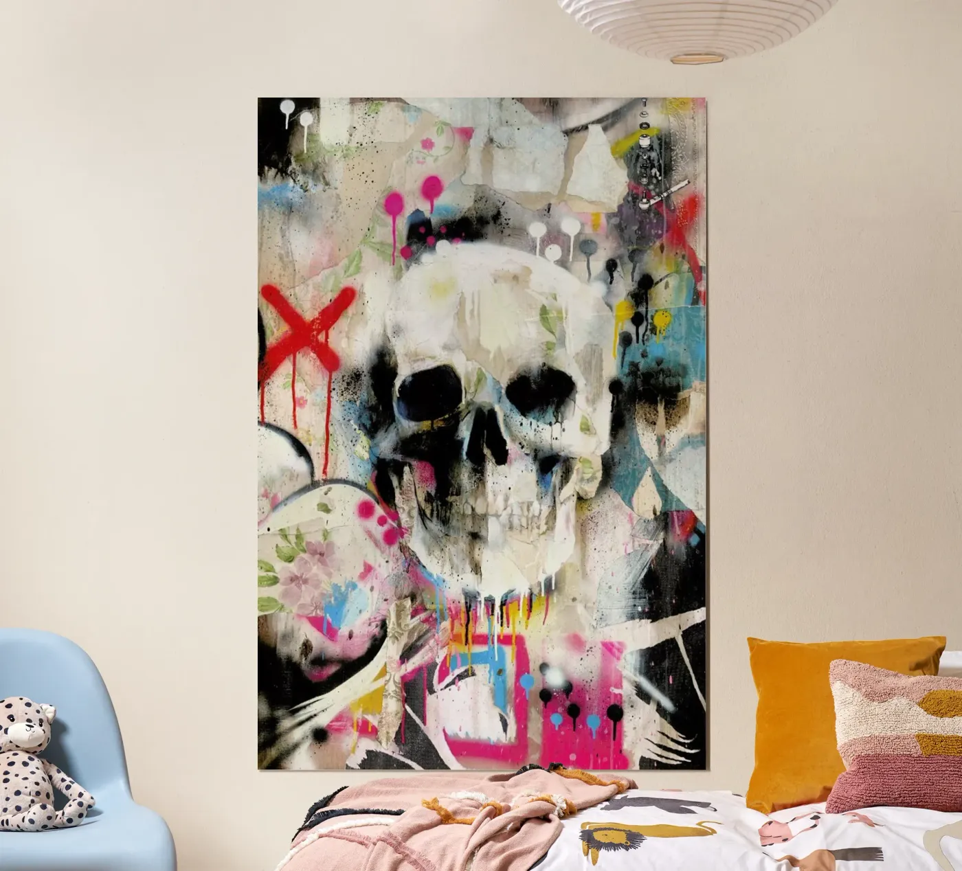 Skull Poster von Famous When Dead