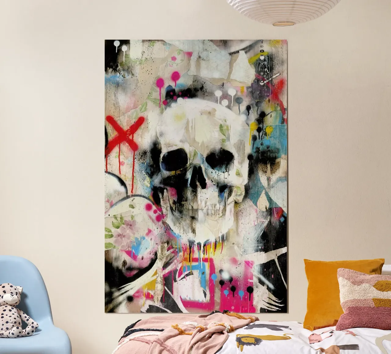 Skull poster da Famous When Dead