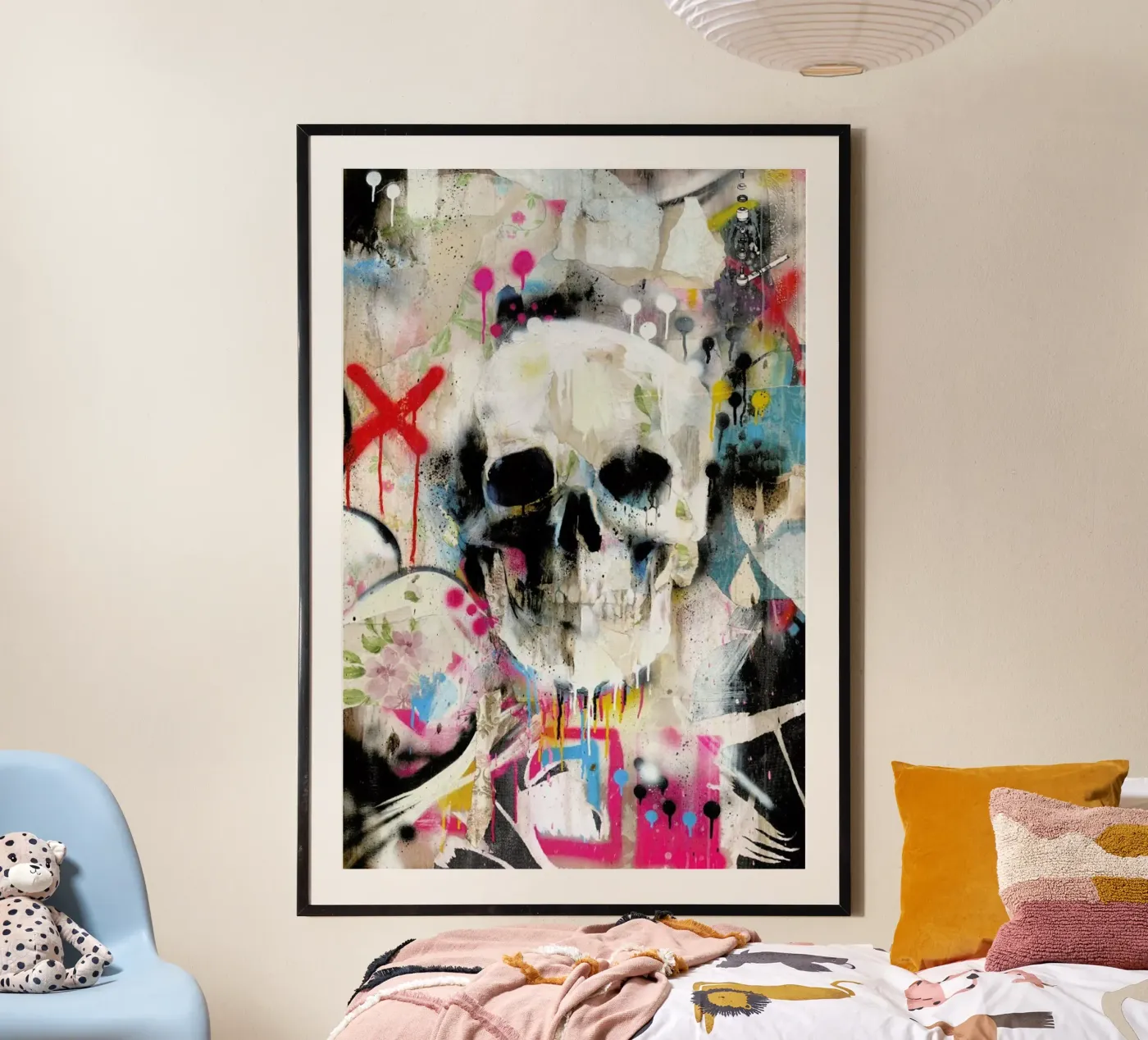 Skull Poster von Famous When Dead
