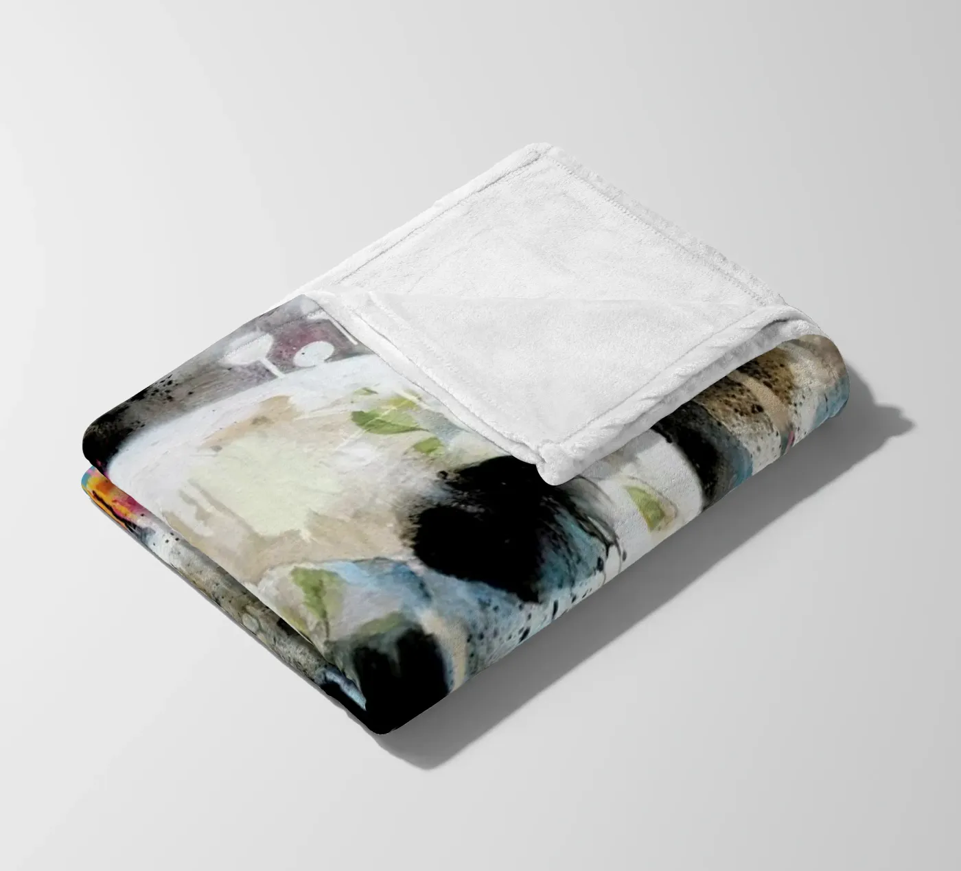 Skull Fleecedecke von Famous When Dead