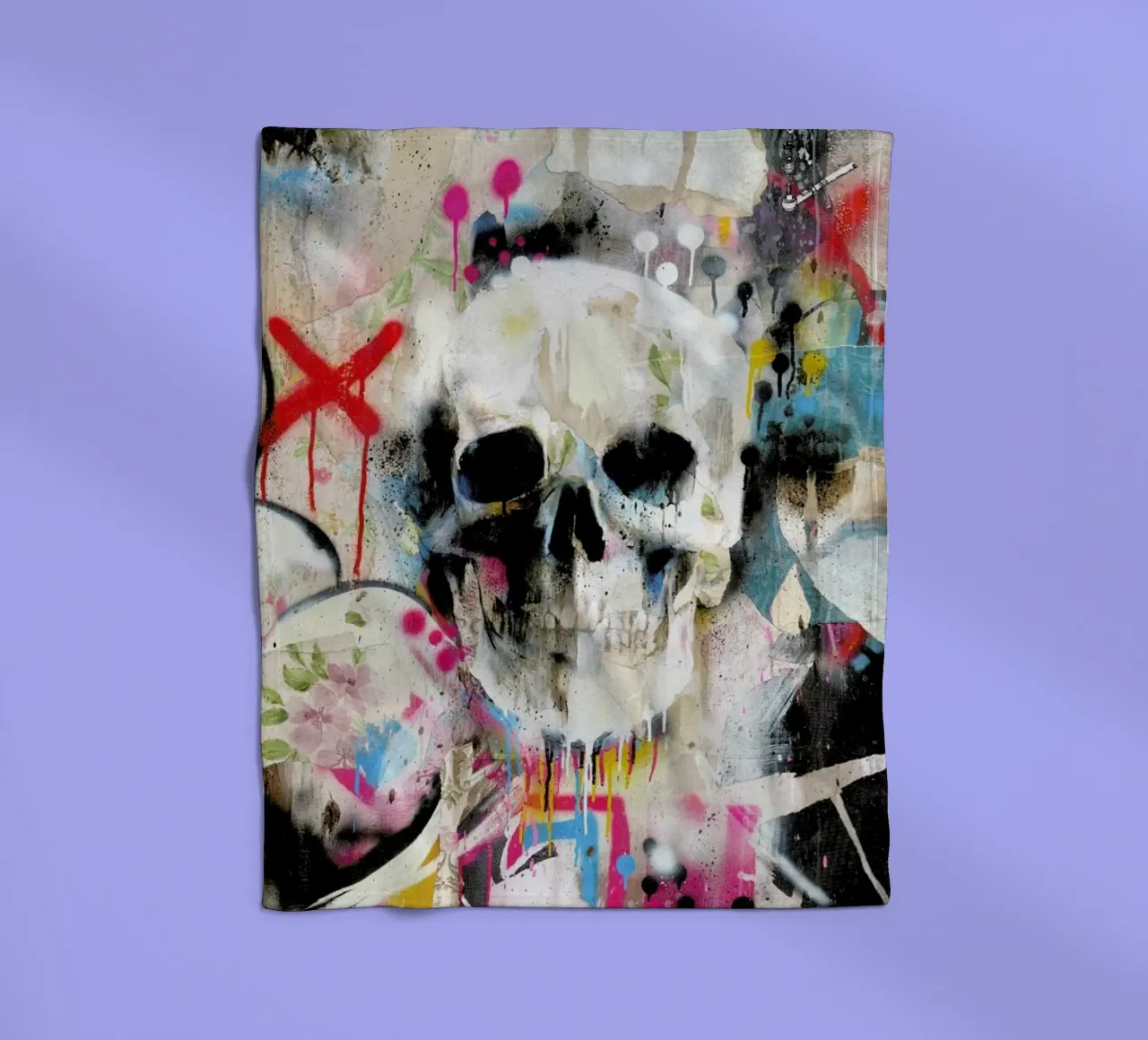 Skull coperta in pile da Famous When Dead