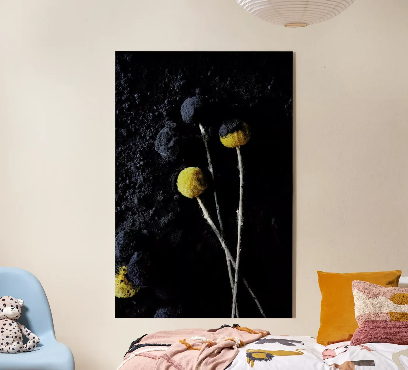 Flowers Two plexiglas de neon* fotografie