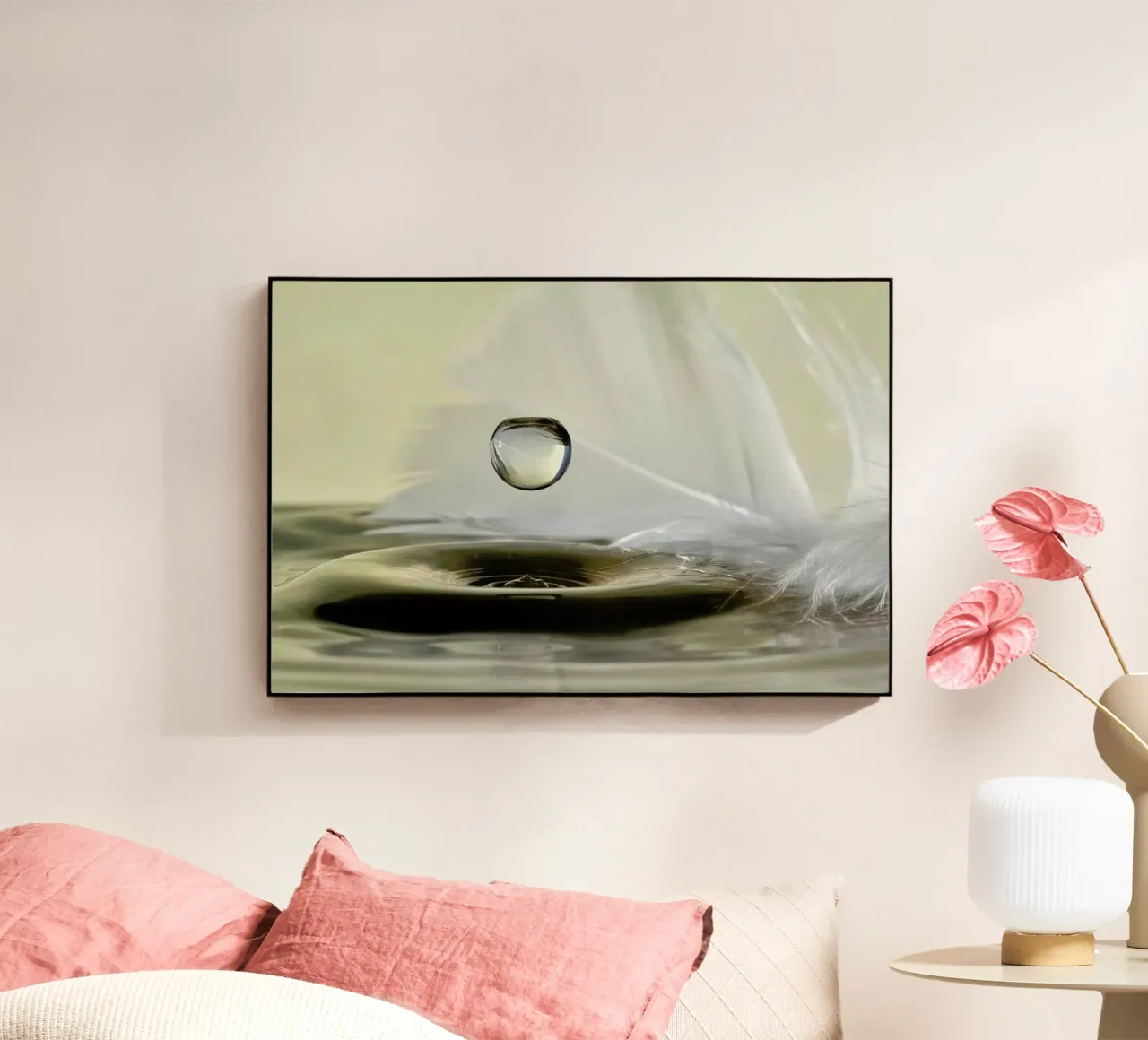 Feathers Drop plexiglass da Pictufy