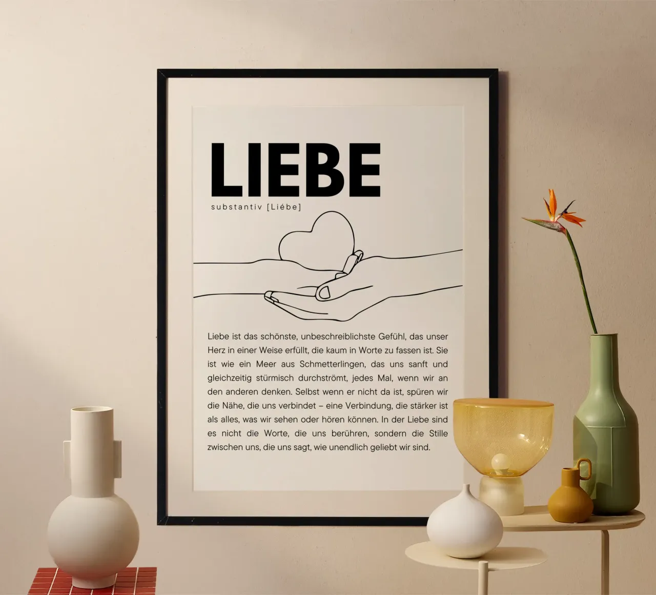 Liebe poster da DigiWunderwerk