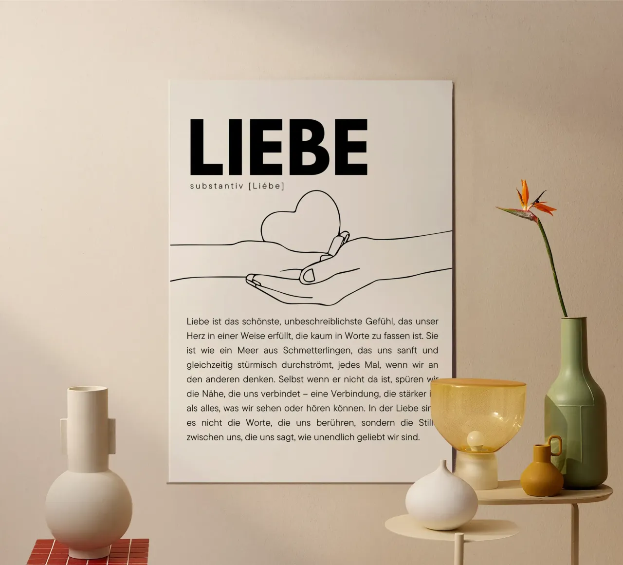 Liebe poster da DigiWunderwerk