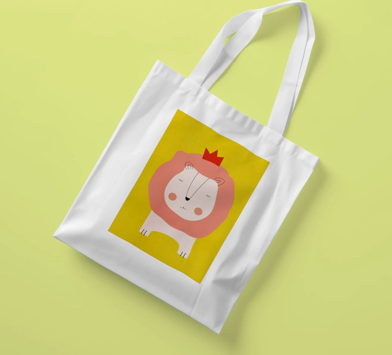 Lion King tote bag de Little Flourishes