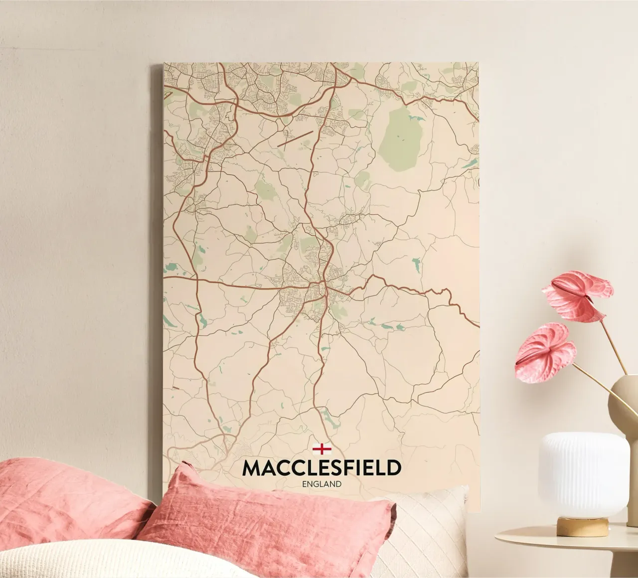 Macclesfield Regno Unito tela con Cornice a cassetta da Jacob W MICKELSON