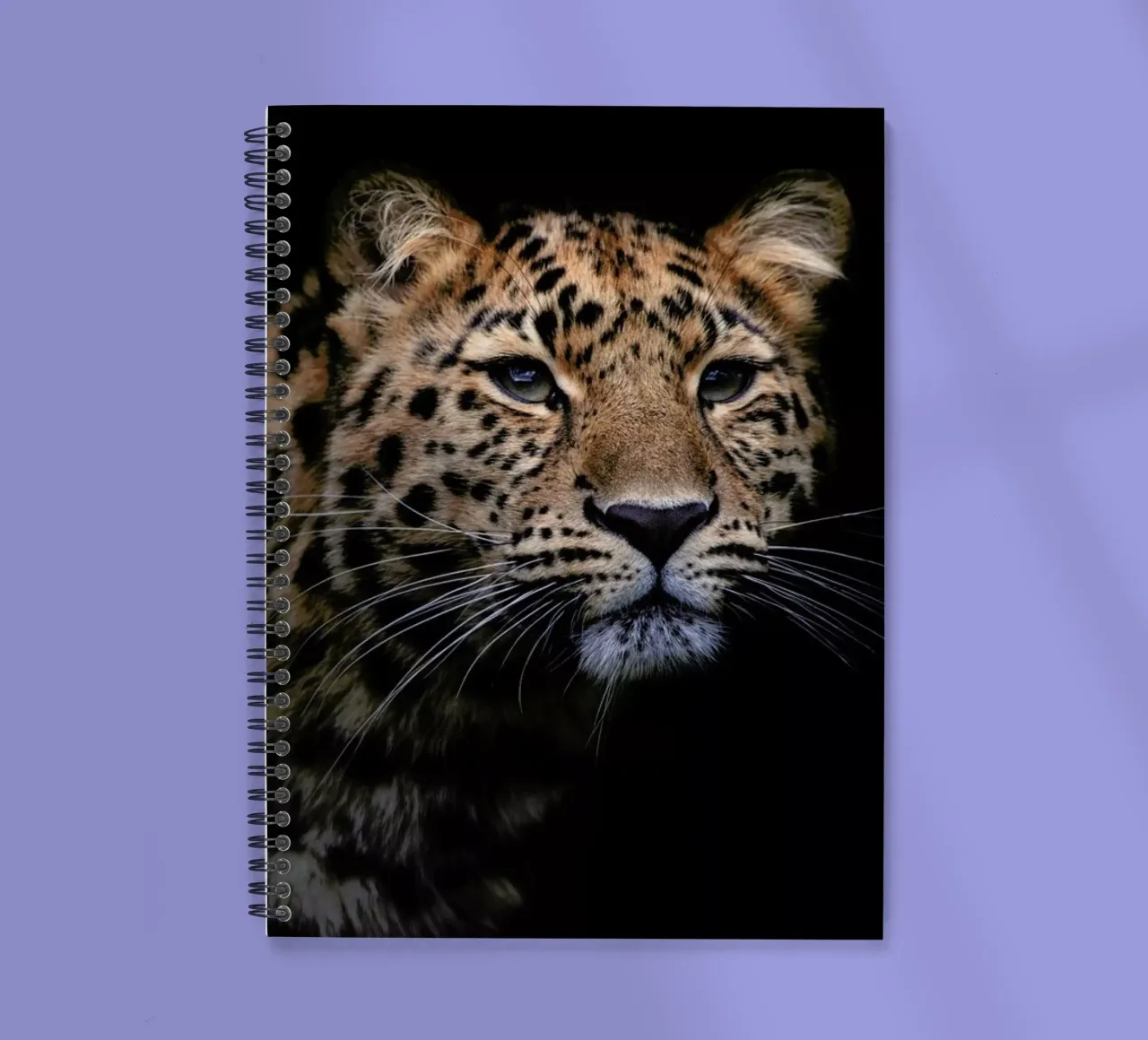 Waiting to Pounce notitieboek met spiraal van Natural Kingdom