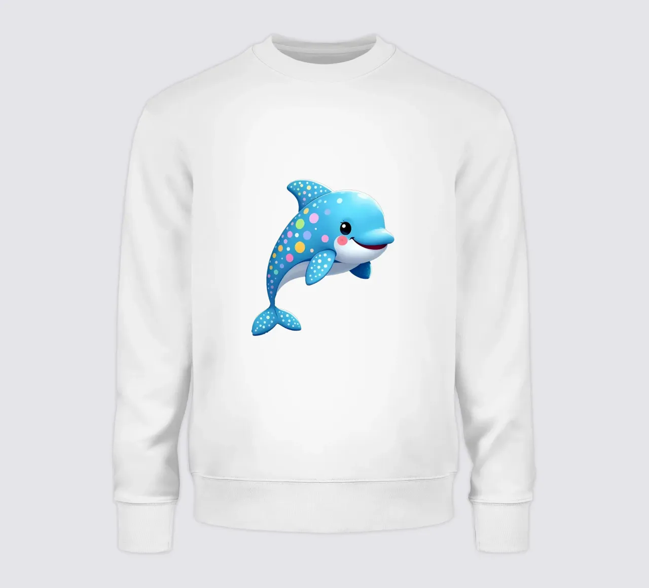 Delphin_4a sweatshirt van Tierisch bunt by LK