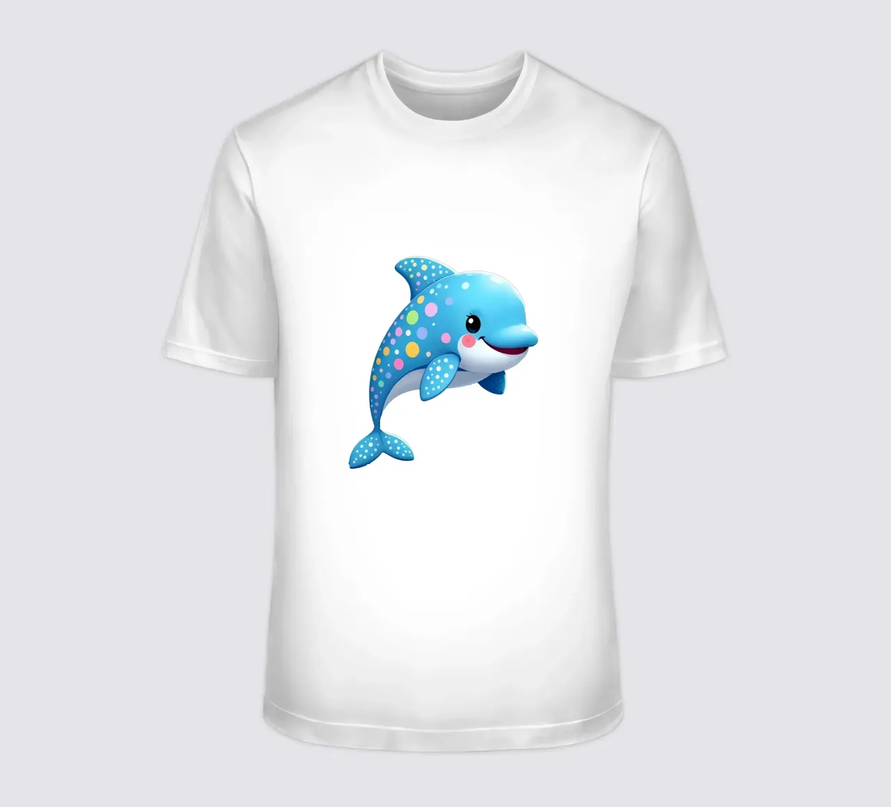Delphin_4a t-shirt da Tierisch bunt by LK