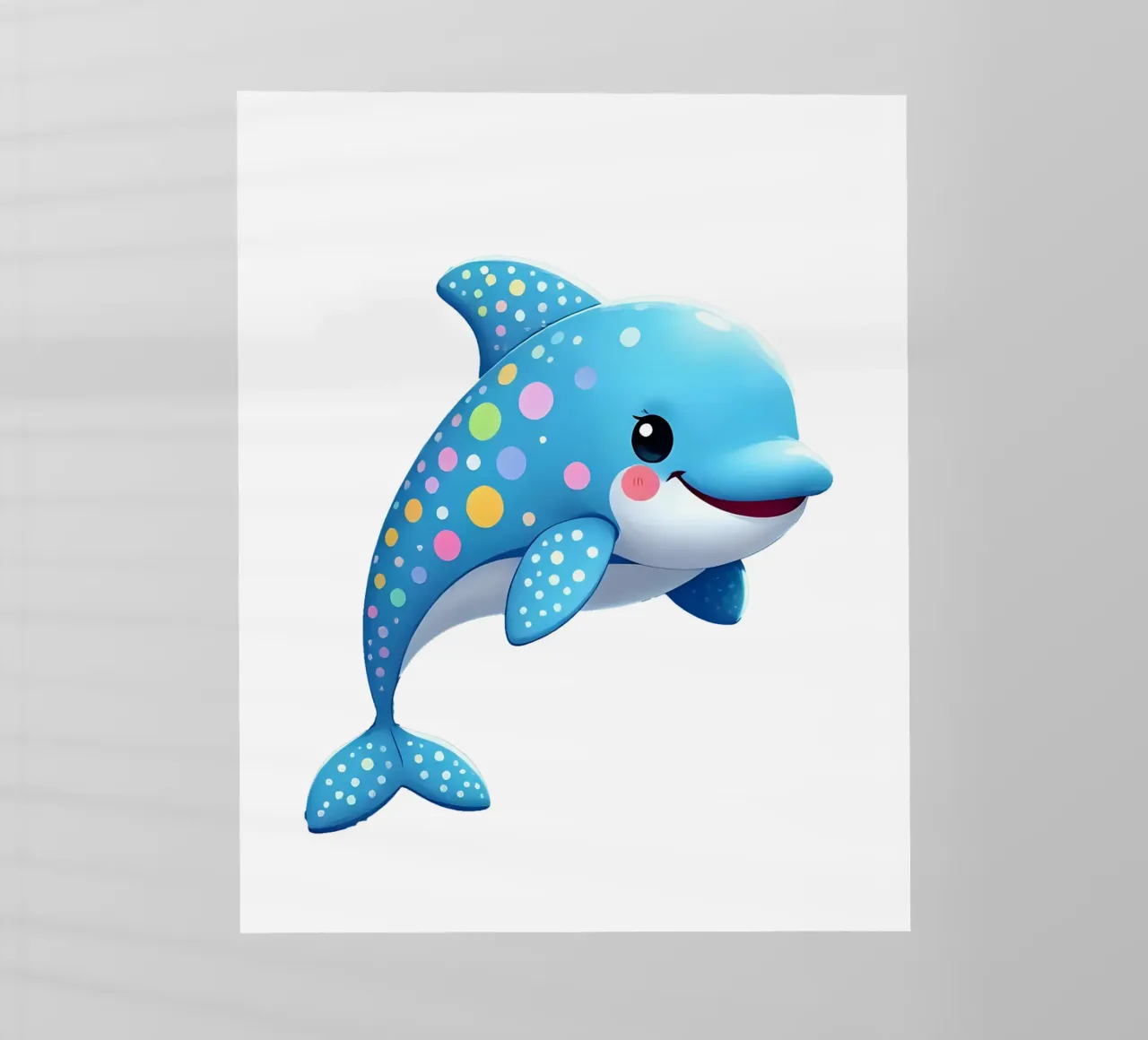 Delphin_4a pellicola backlit da Tierisch bunt by LK