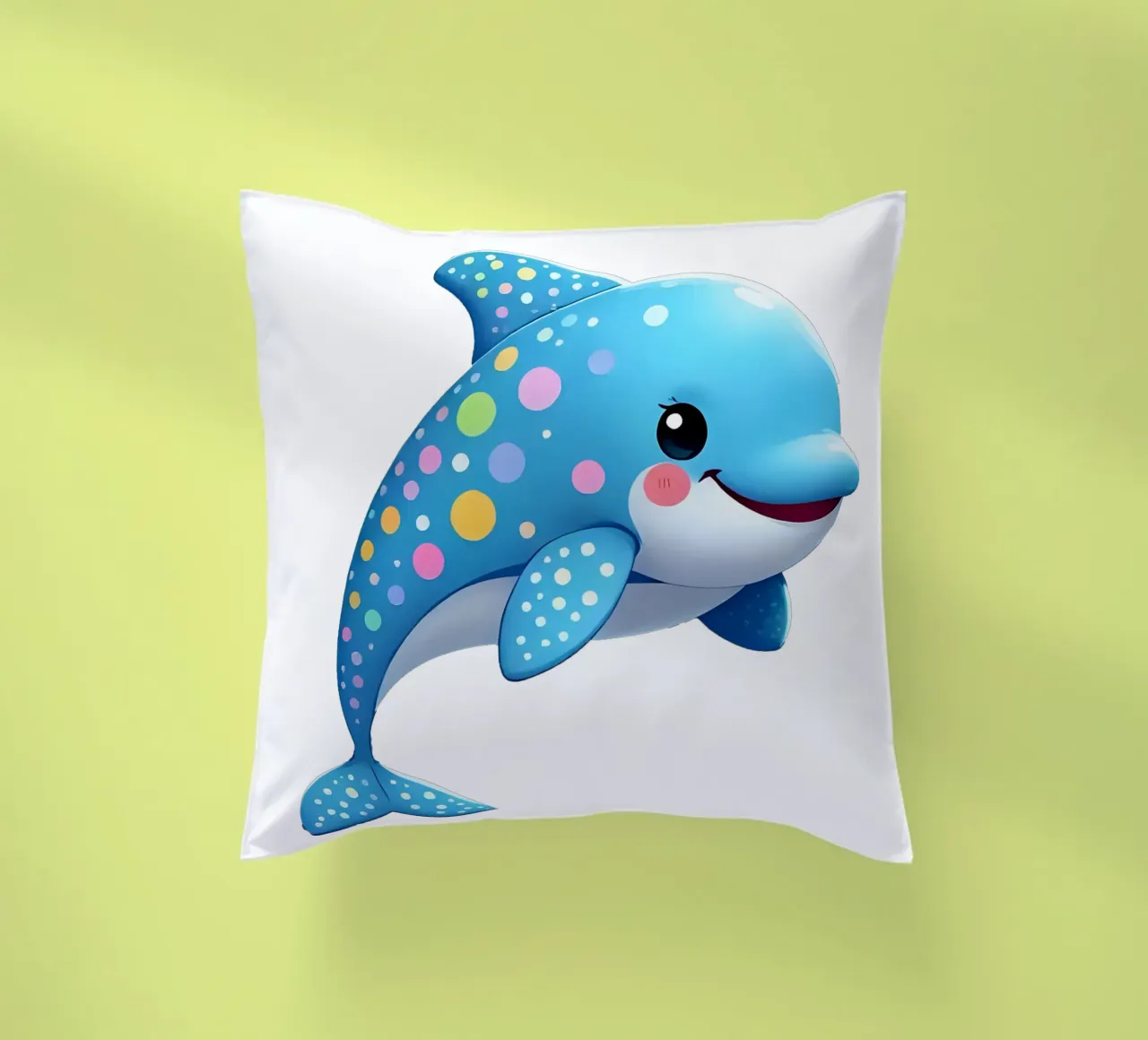 Delphin_4a cuscino da Tierisch bunt by LK