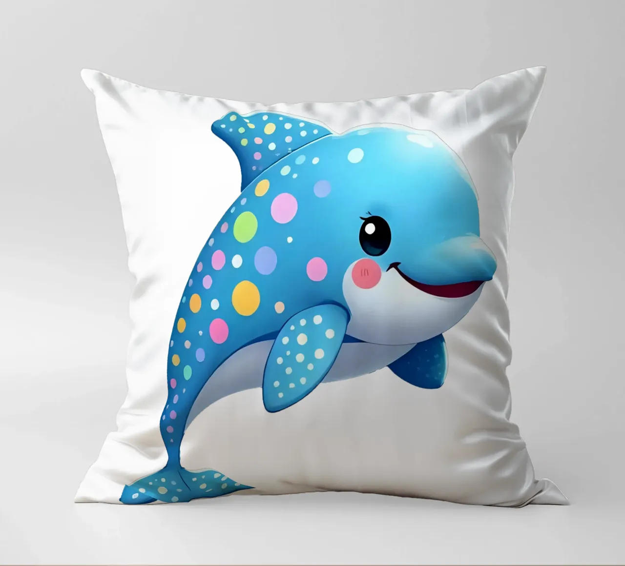 Delphin_4a cuscino da Tierisch bunt by LK