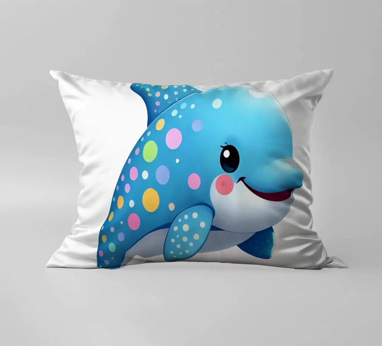 Delphin_4a cuscino da Tierisch bunt by LK