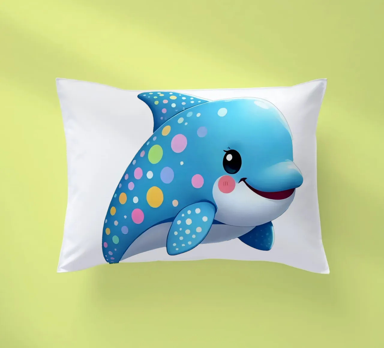 Delphin_4a cuscino da Tierisch bunt by LK