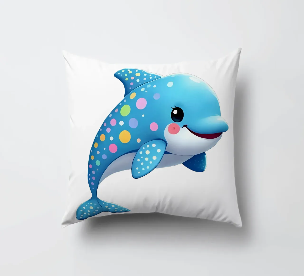 Delphin_4a cuscino da Tierisch bunt by LK