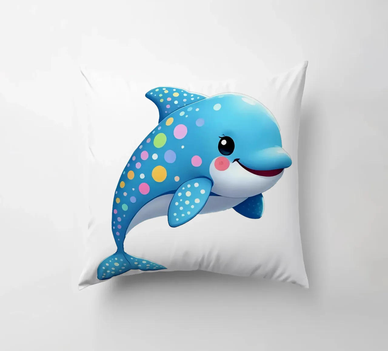 Delphin_4a cuscino da Tierisch bunt by LK