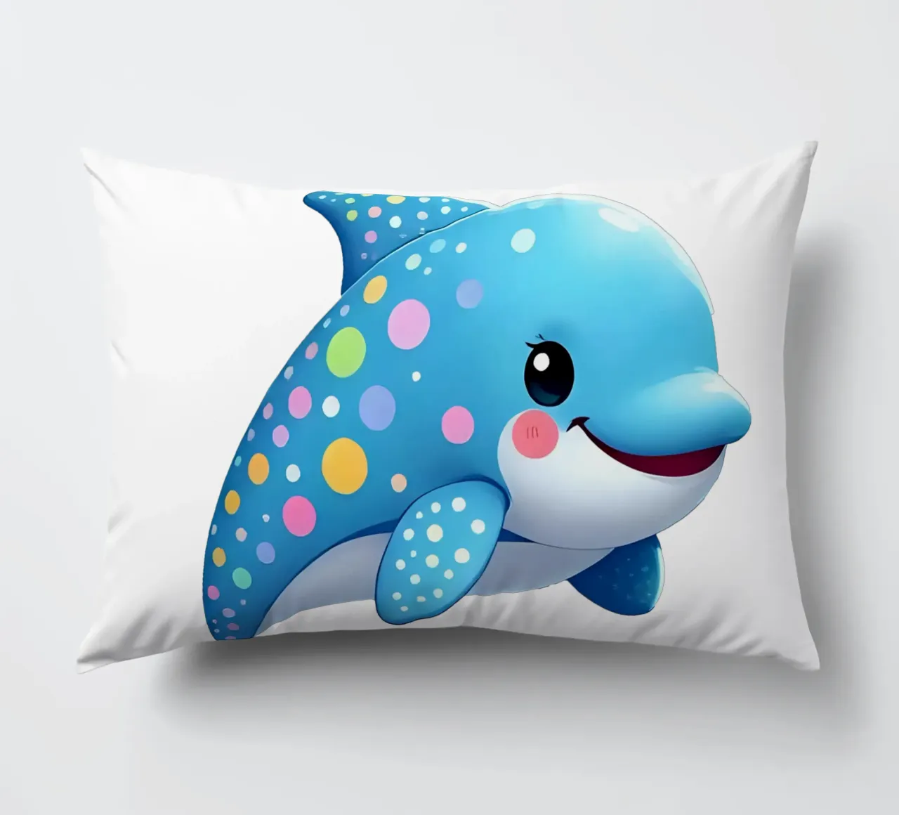 Delphin_4a cuscino da Tierisch bunt by LK