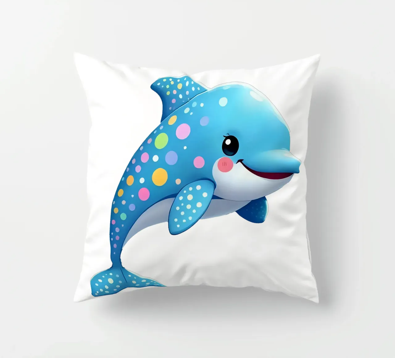 Delphin_4a cuscino da Tierisch bunt by LK