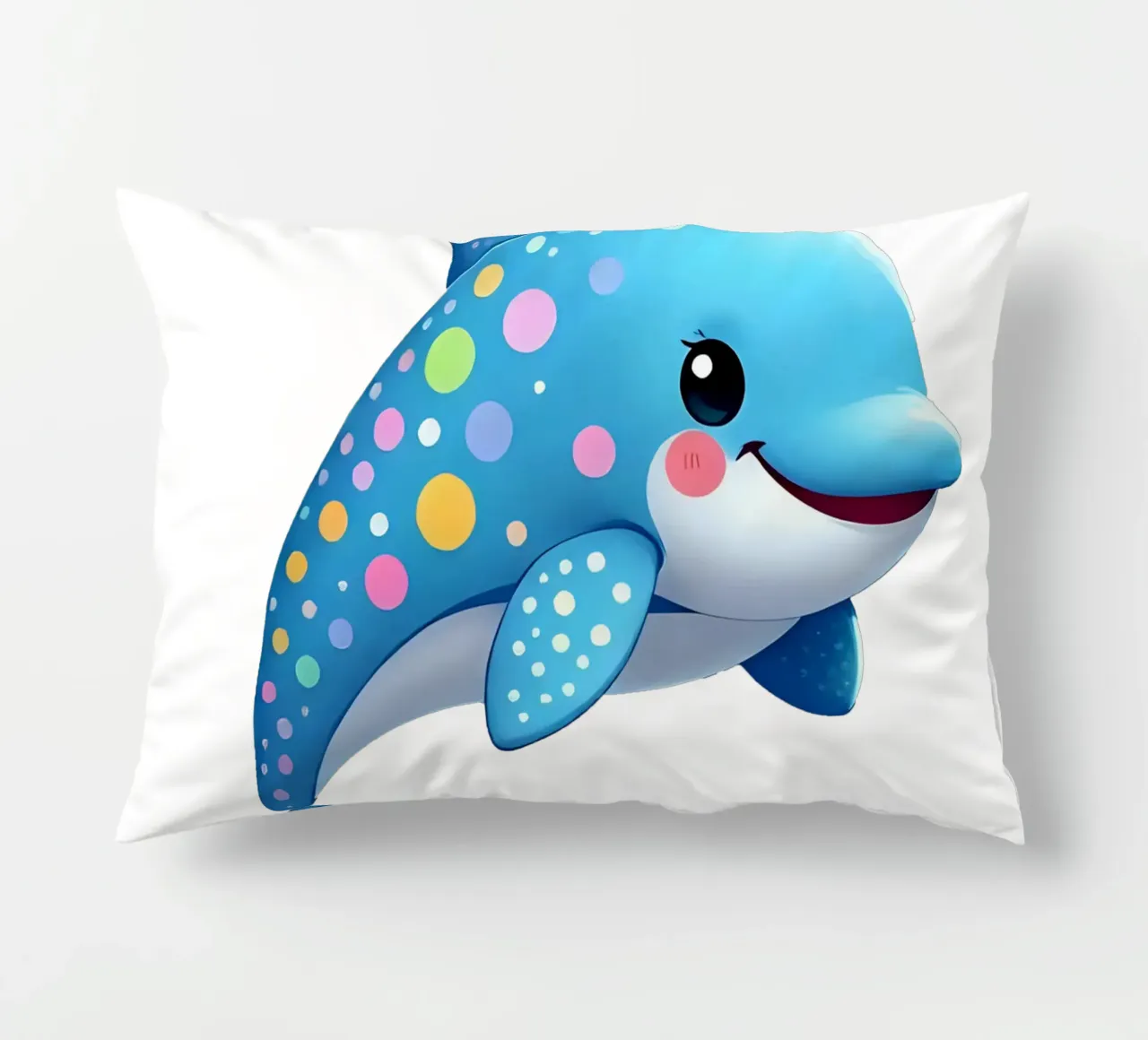 Delphin_4a cuscino da Tierisch bunt by LK