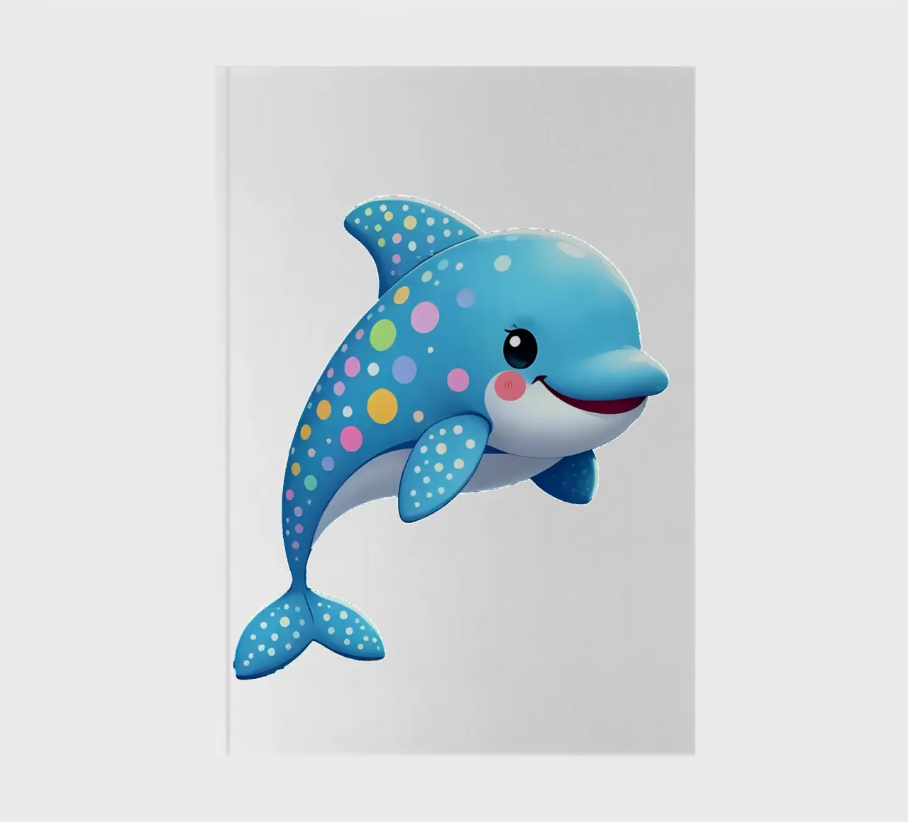 Delphin_4a notebook by Tierisch bunt by LK