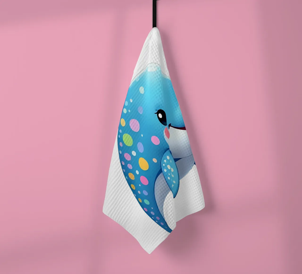 Delphin_4a canovaccio da cucina da Tierisch bunt by LK