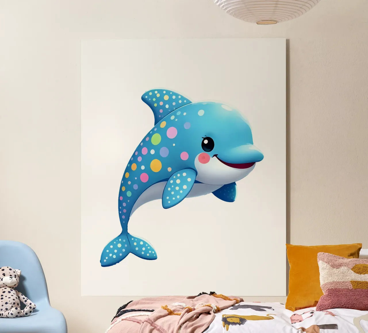 Delphin_4a plexiglass da Tierisch bunt by LK