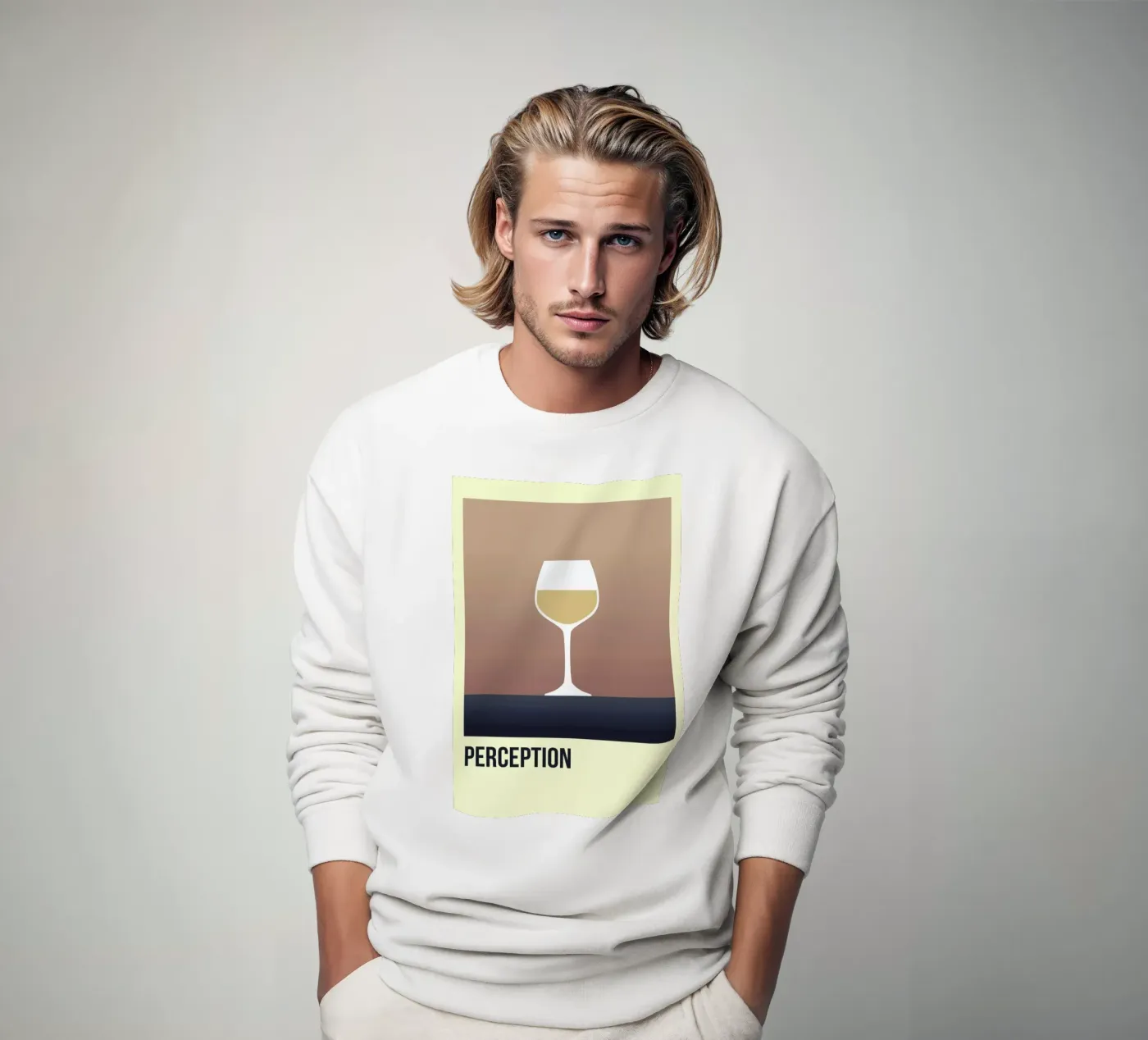 Perception White felpa da Trabolt Design