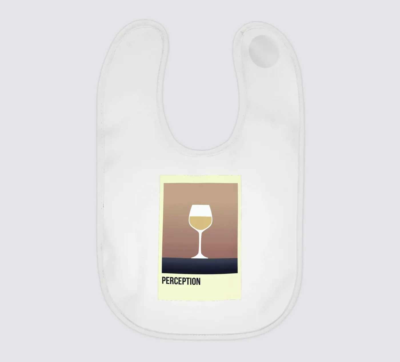 Perception White bavaglino da Trabolt Design