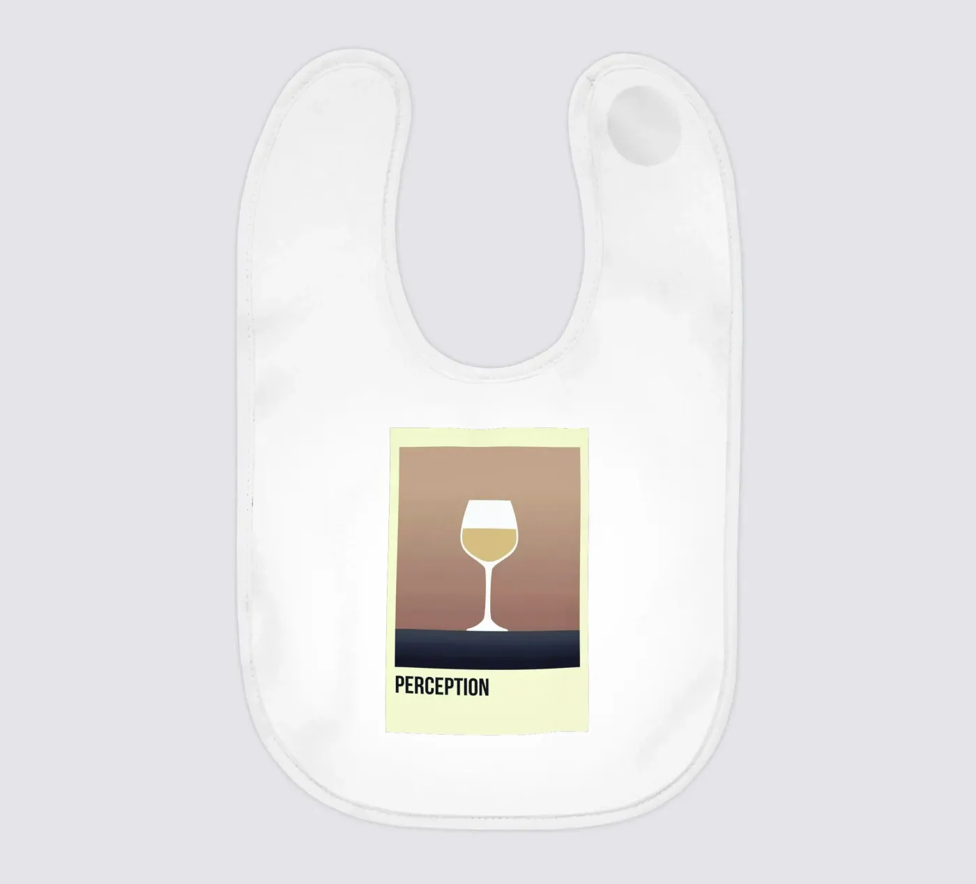 Perception White bavaglino da Trabolt Design