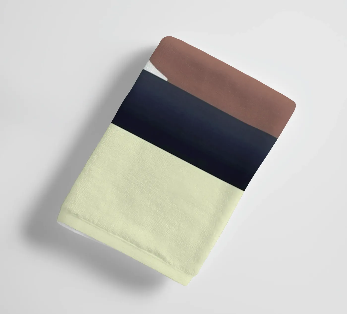 Perception White badhanddoek van Trabolt Design