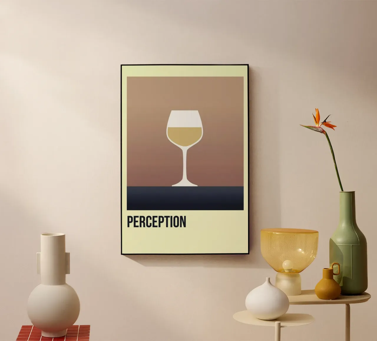 Perception White plexiglass da Trabolt Design