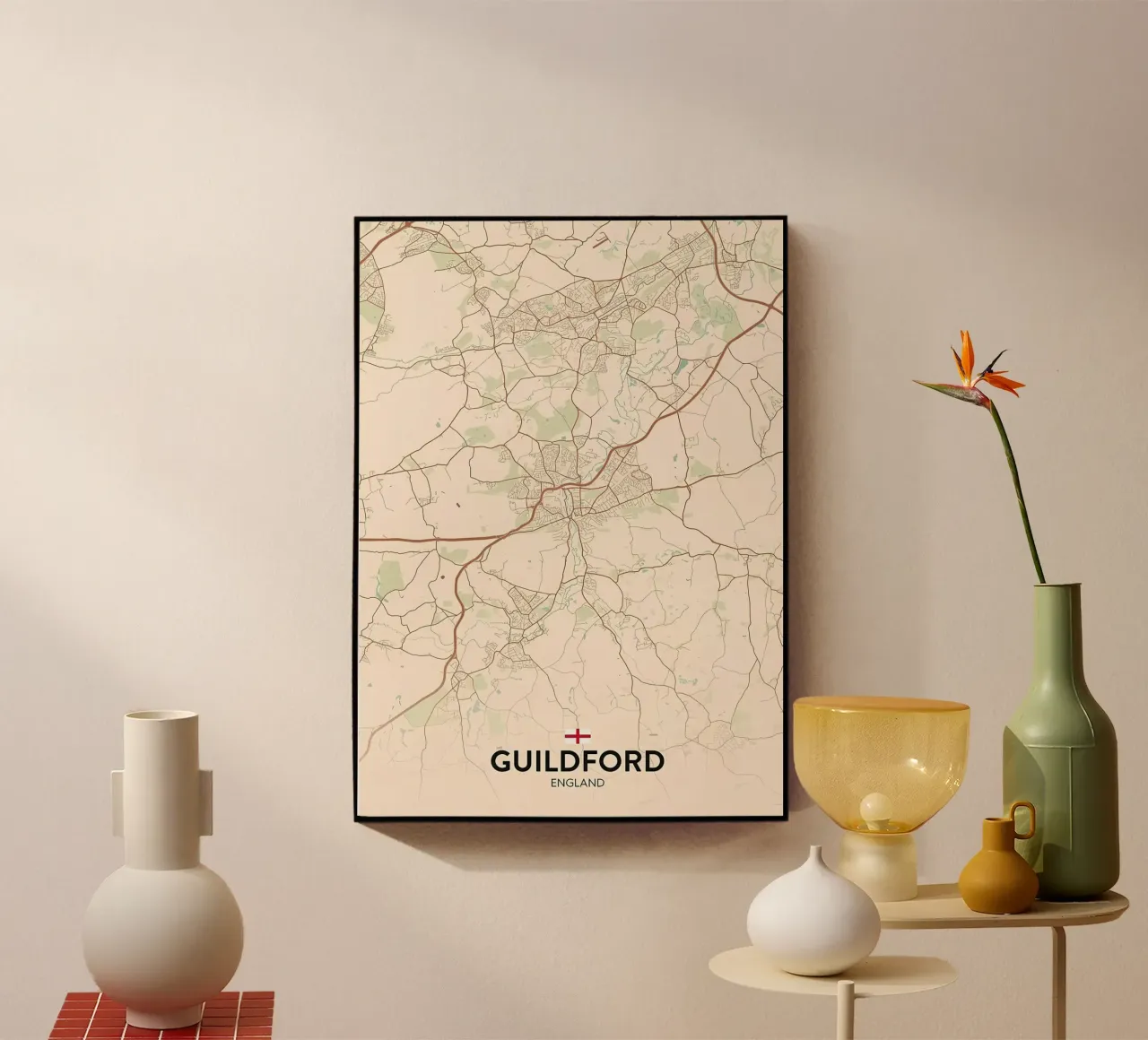 Guildford UK acrylic glass by Jacob W MICKELSON