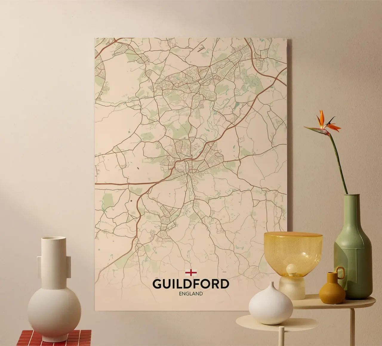 Guildford UK acrylic glass by Jacob W MICKELSON