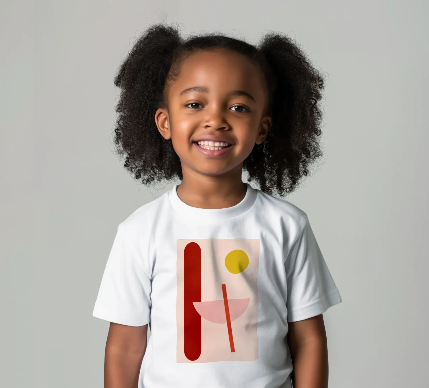 Vertical kinder t-shirt van Pure