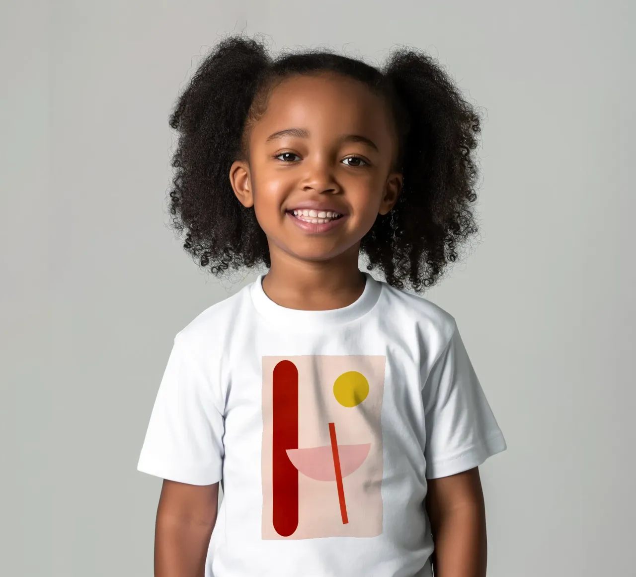 Vertical kinder t-shirt van Pure