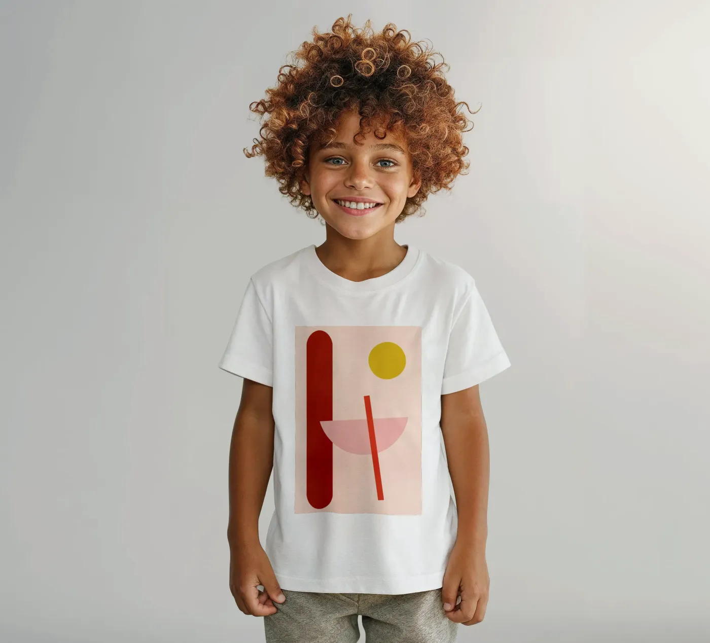 Vertical kinder t-shirt van Pure