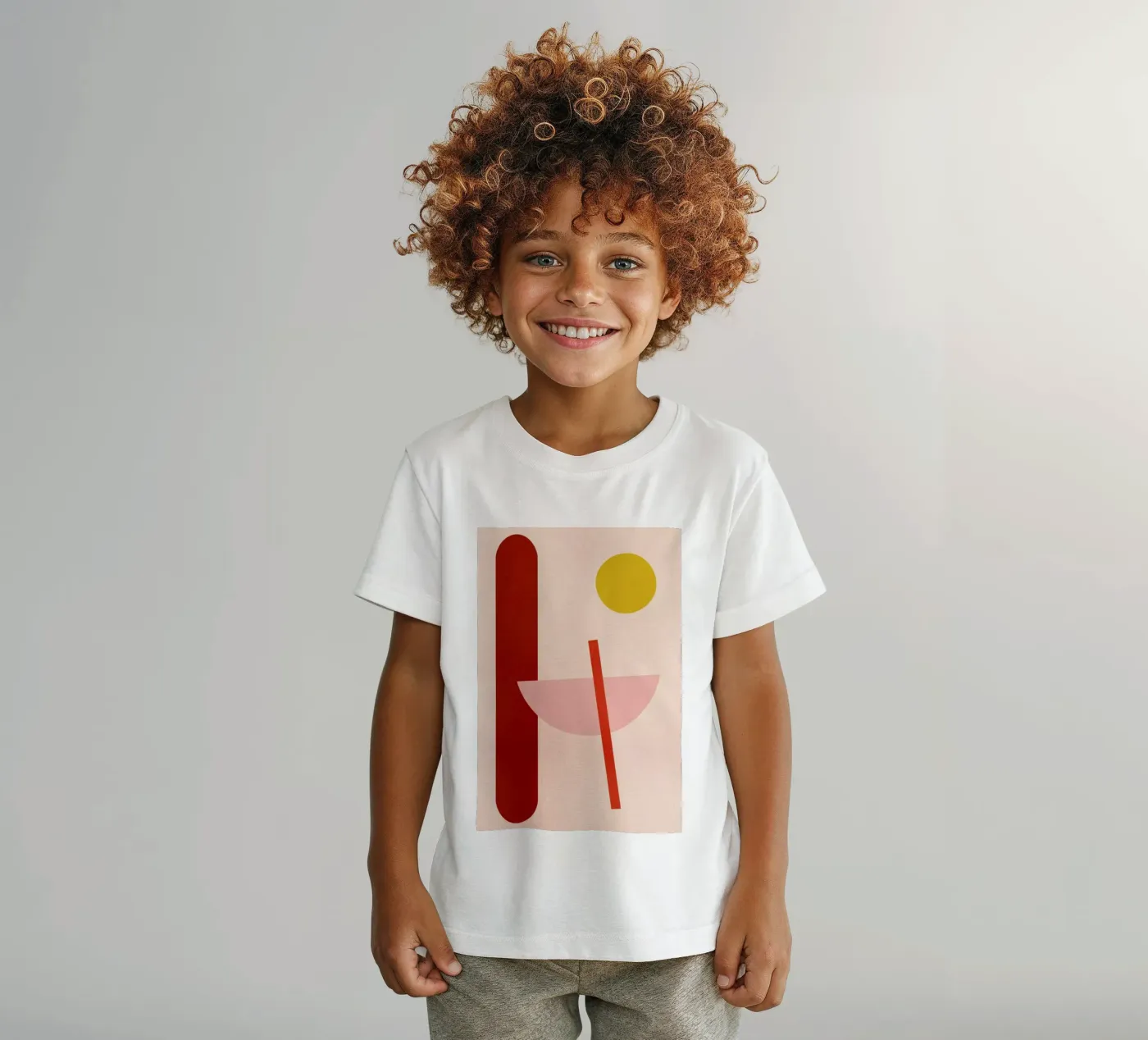 Vertical kinder t-shirt van Pure