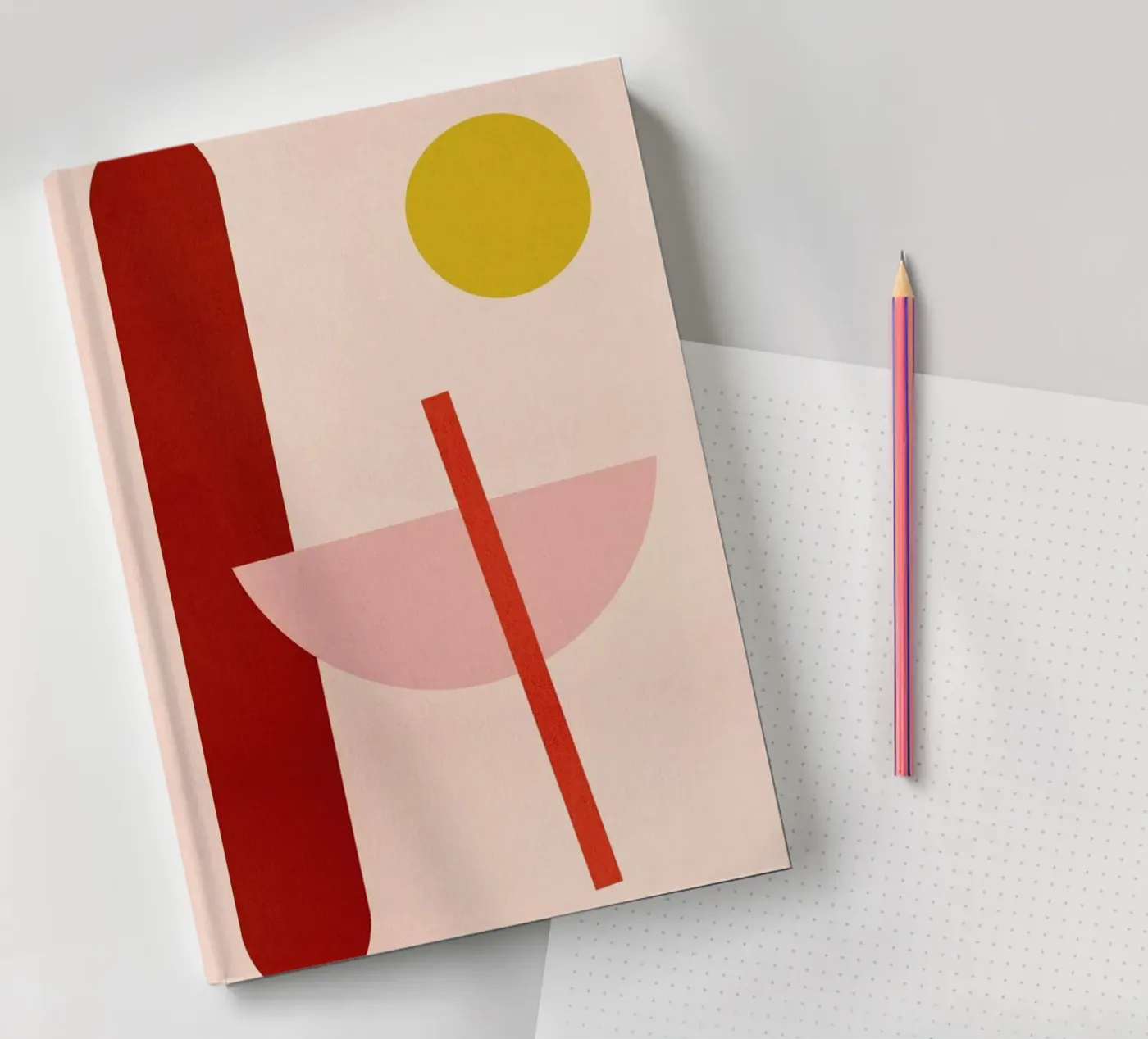 Vertical notebook by Pure