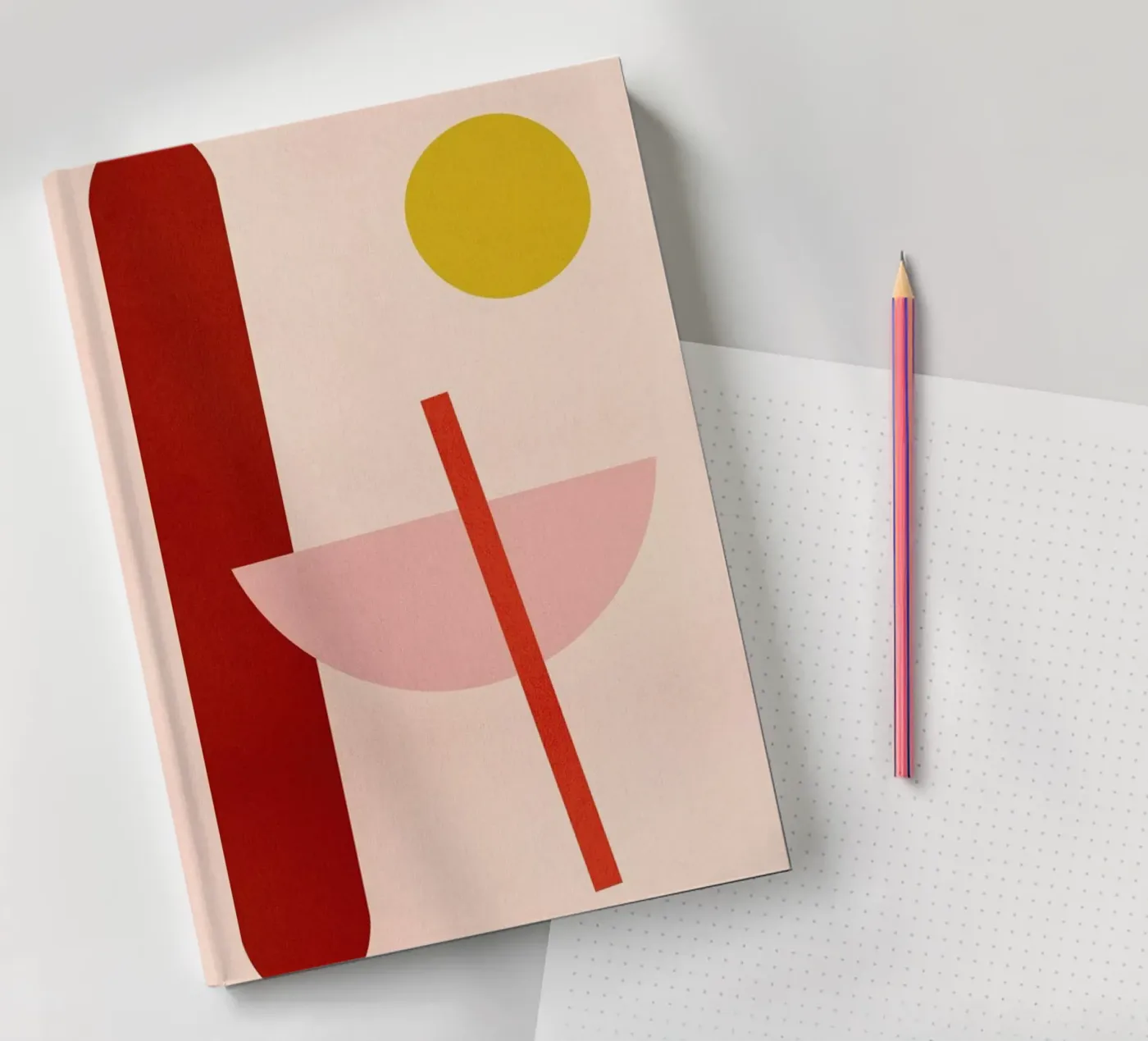 Vertical notebook by Pure