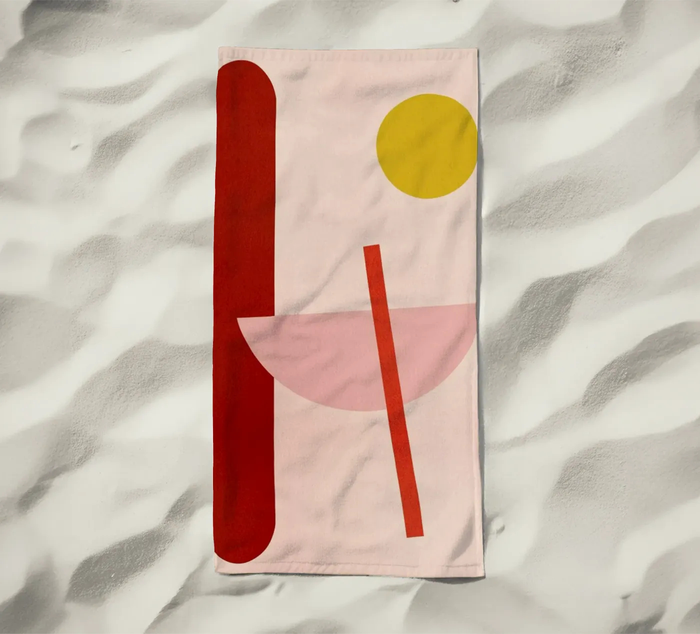 Vertical beach towel by Pure