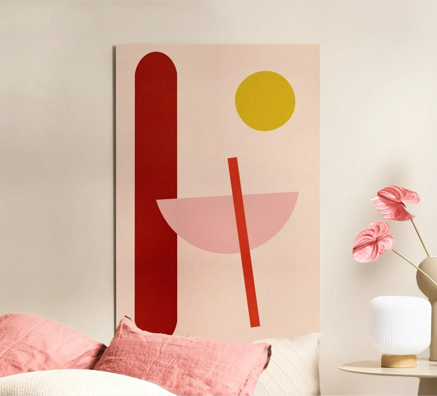 Vertical forex-plaat van Pure