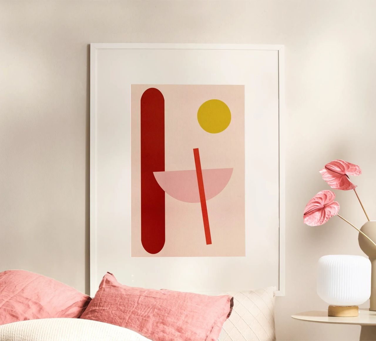 Vertical poster van Pure