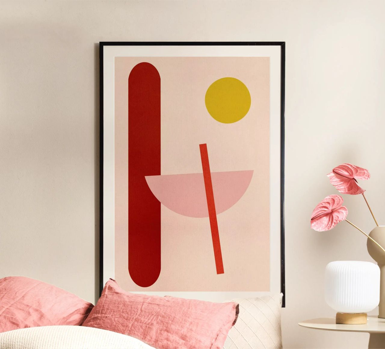 Vertical poster van Pure