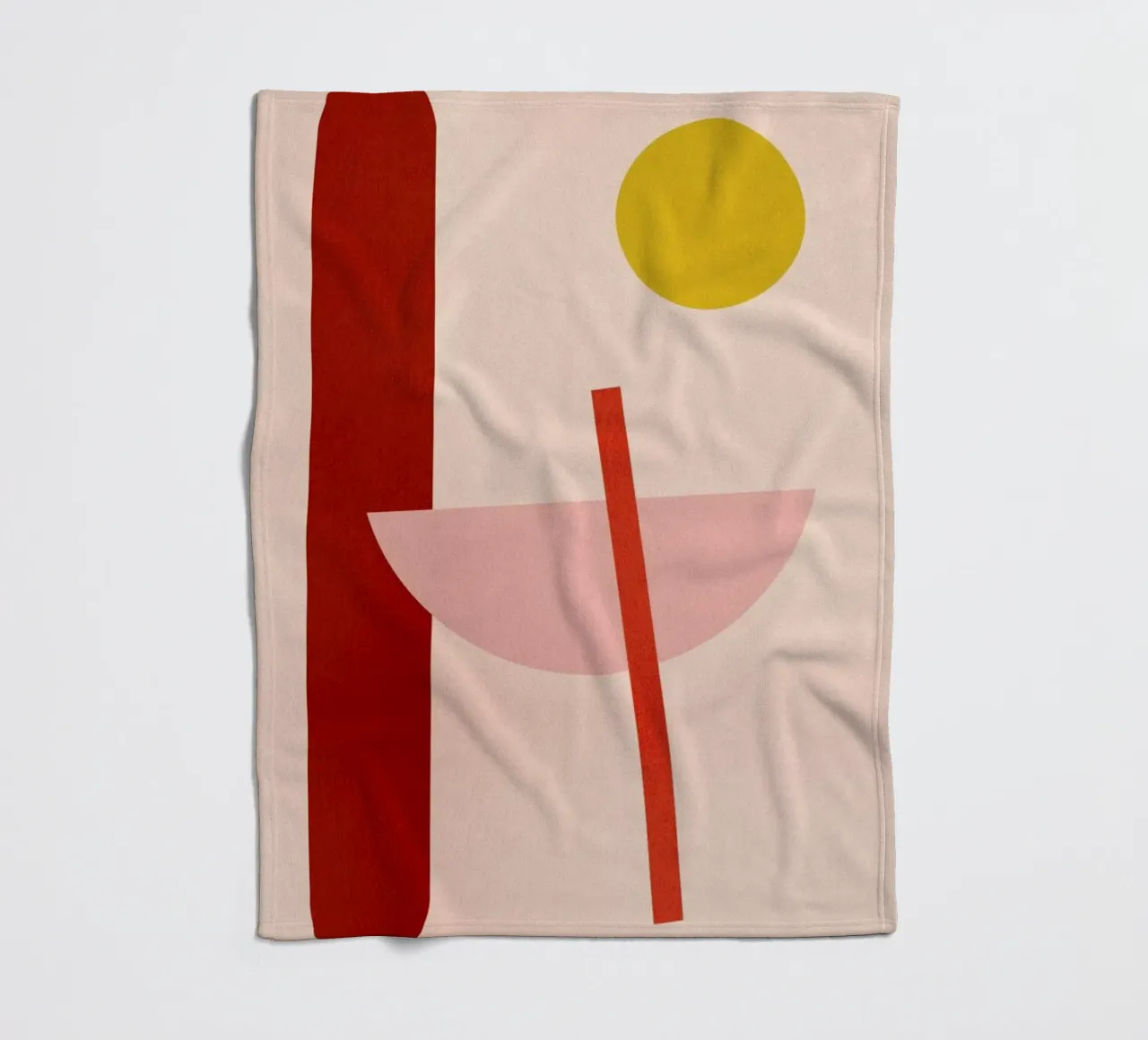 Vertical fleece blanket by Pure