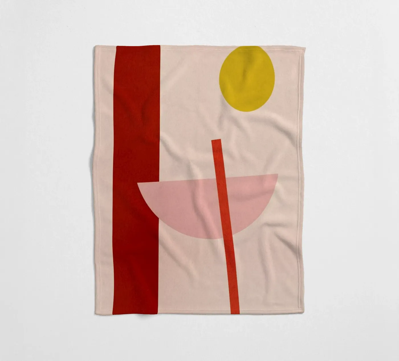 Vertical fleece blanket by Pure