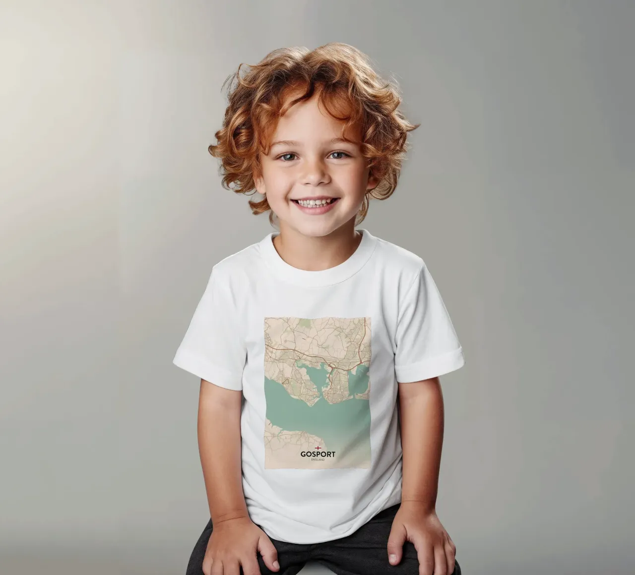 Gosport UK kids t-shirt by Jacob W MICKELSON