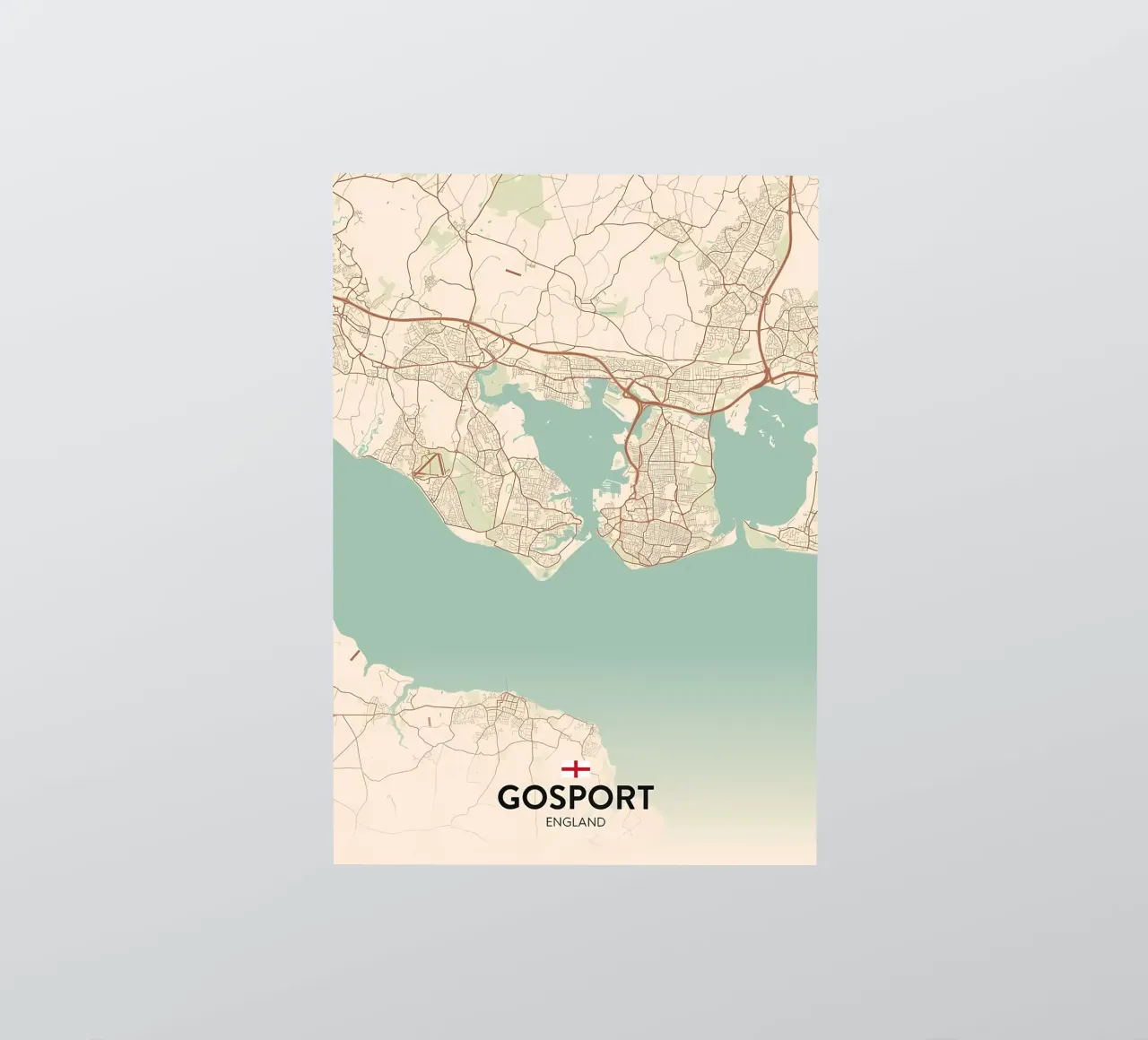 Gosport UK Sticker von Jacob W MICKELSON