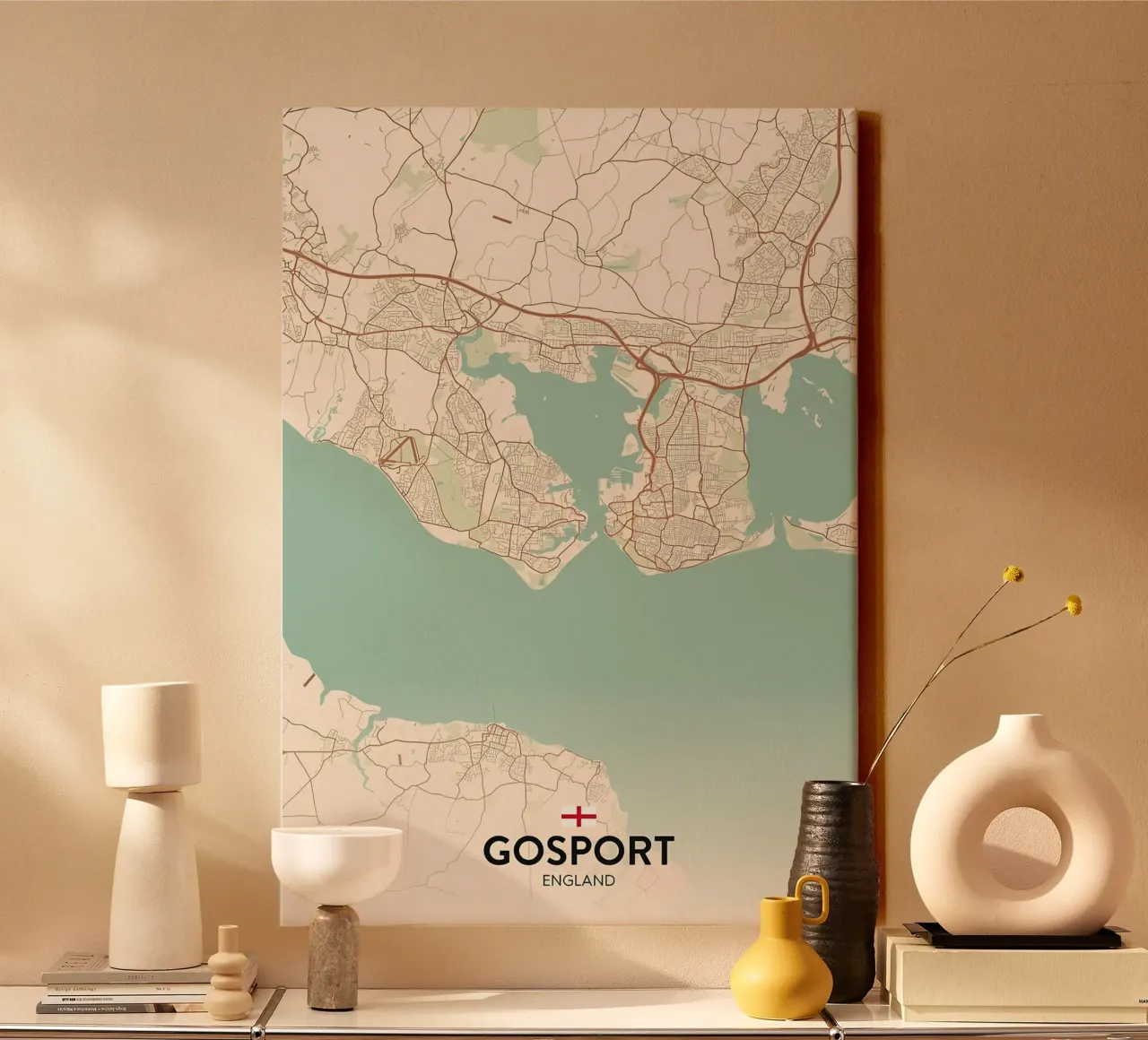Gosport UK canvas van Jacob W MICKELSON