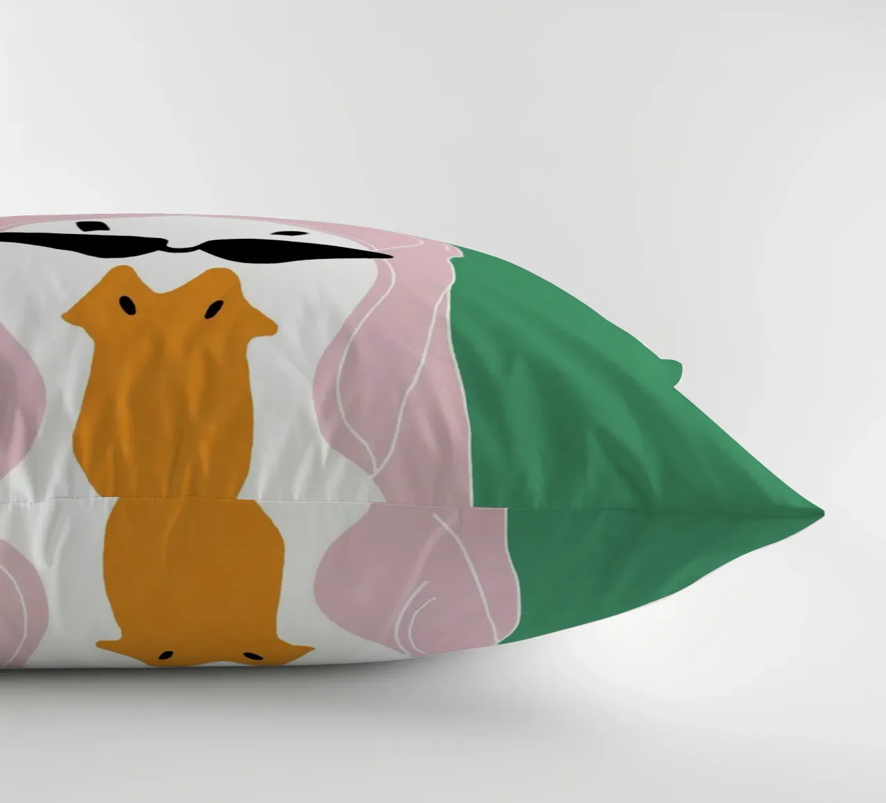 Running late Duck Kissen von thesoulhugclub